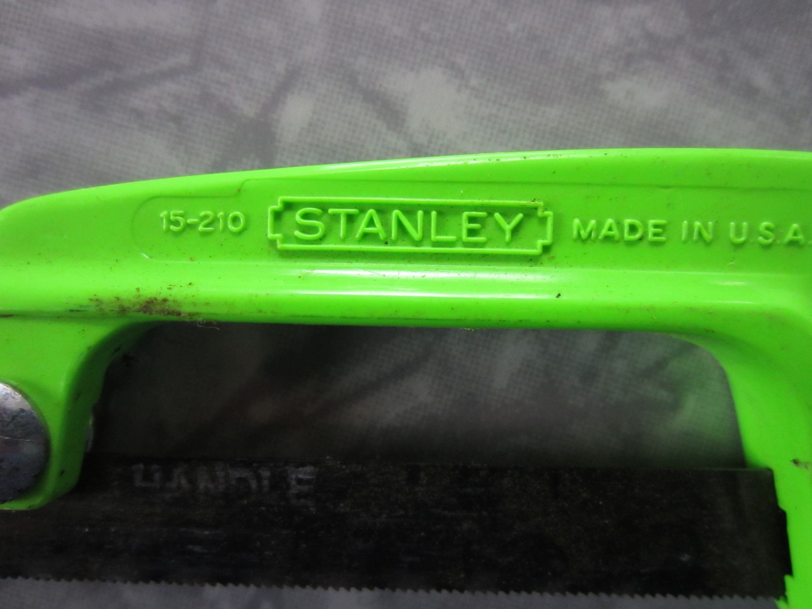 Vintage Aluminum Stanley 15-210  Mini Hacksaw Made in USA Lot of 2
