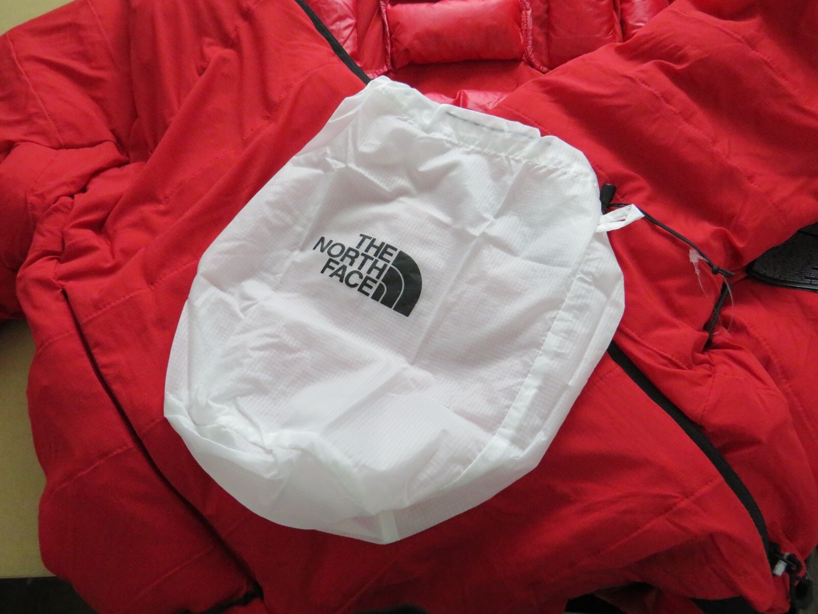 Pre-owned The North Face Mens  Summit Breithorn 50/50 Down Hoodie Insulated Jacket - Red In Tnf Red