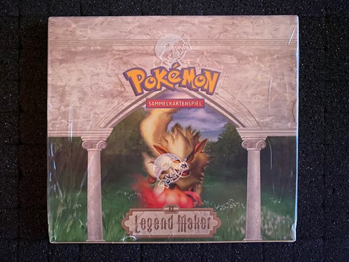 Pokémon Sealed Display EX Legend Maker Booster Box Deutsch Goldstar OVP