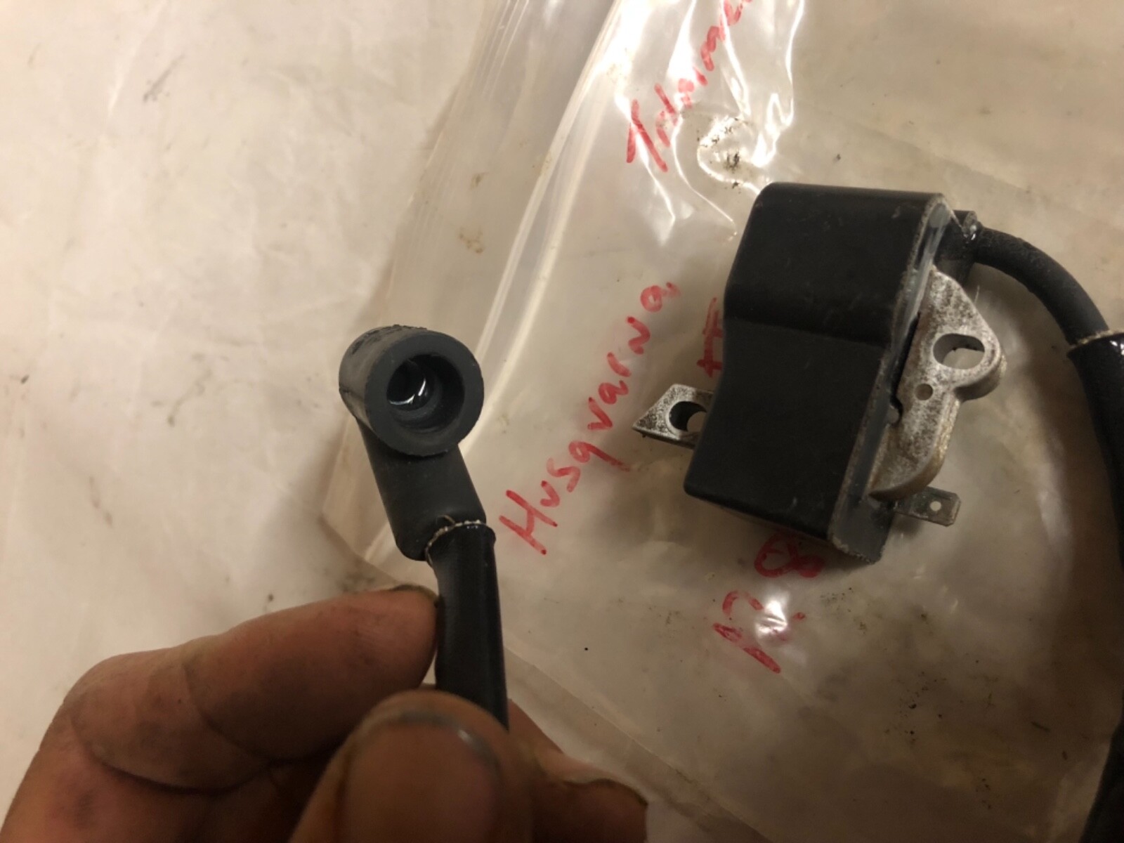 IGNITION COIL Husqvarna 128LD 28cc String Trimmer Walbro Part Spark Plug Module