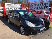 2011 Nissan Note 1.6 16V n-tec Hatchback 5dr Petrol Auto Euro 5 (110 ps)