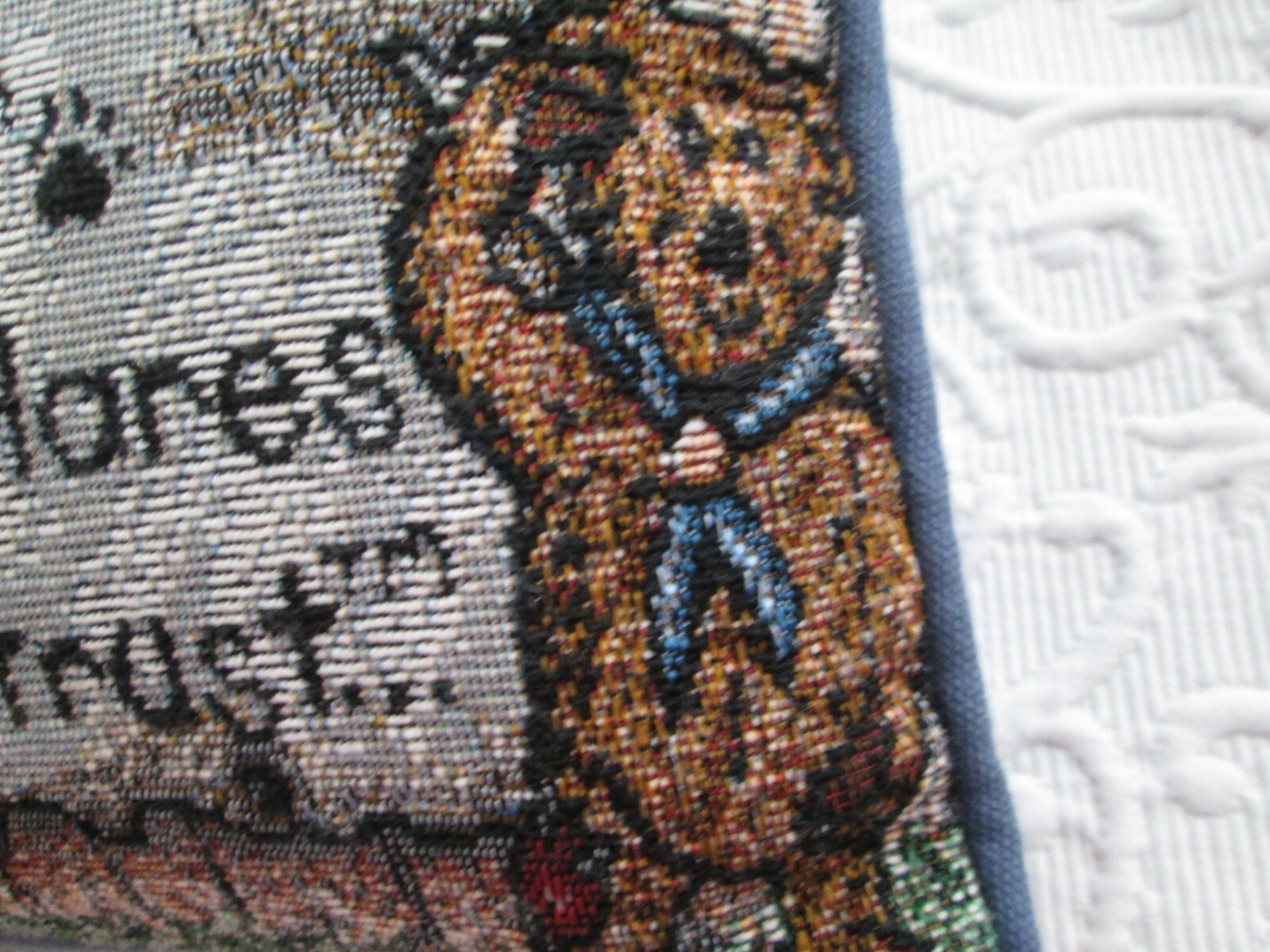 Boyd's Bears & Friends Teddy Bear Tapestry Decorative Pillow 8