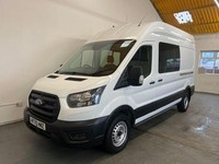 2021 Ford Transit 2.0 350 EcoBlue Leader Crew Van FWD L3 H3 Euro 6 (s/s) 6dr Com