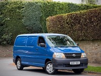 TOYOTA HIACE 300 LWB 2.5 D-4D 120BHP + 2FOWNER + NEW CLUTCH + MOT JUL 2027 + CLN