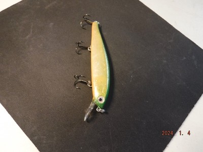 Yo-Zuri Duel Hardcore Minnow Flat Jerk Bait Custom Ayu Glow Fishing Lure 95SP