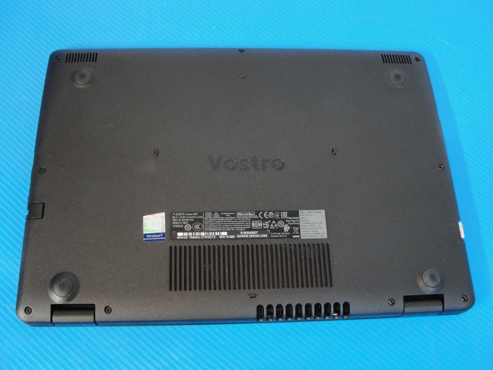 Dell Vostro 3490 14" i5-10210U 1.60GHz 16GB RAM Laptop (No SSD) - Thumbnail 10