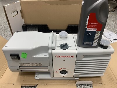 RV12 Edwards Two Stage Rotary Vane Vacuum Pump  - Brand New In Box