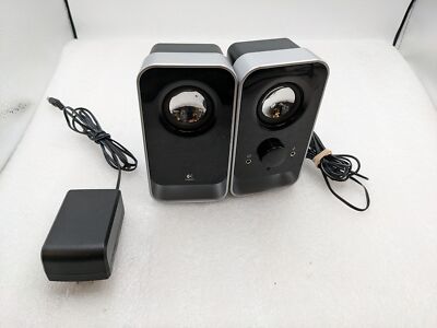 Logitech LS11 S-00035 3.5mm Desktop PC Computer Stereo Speakers