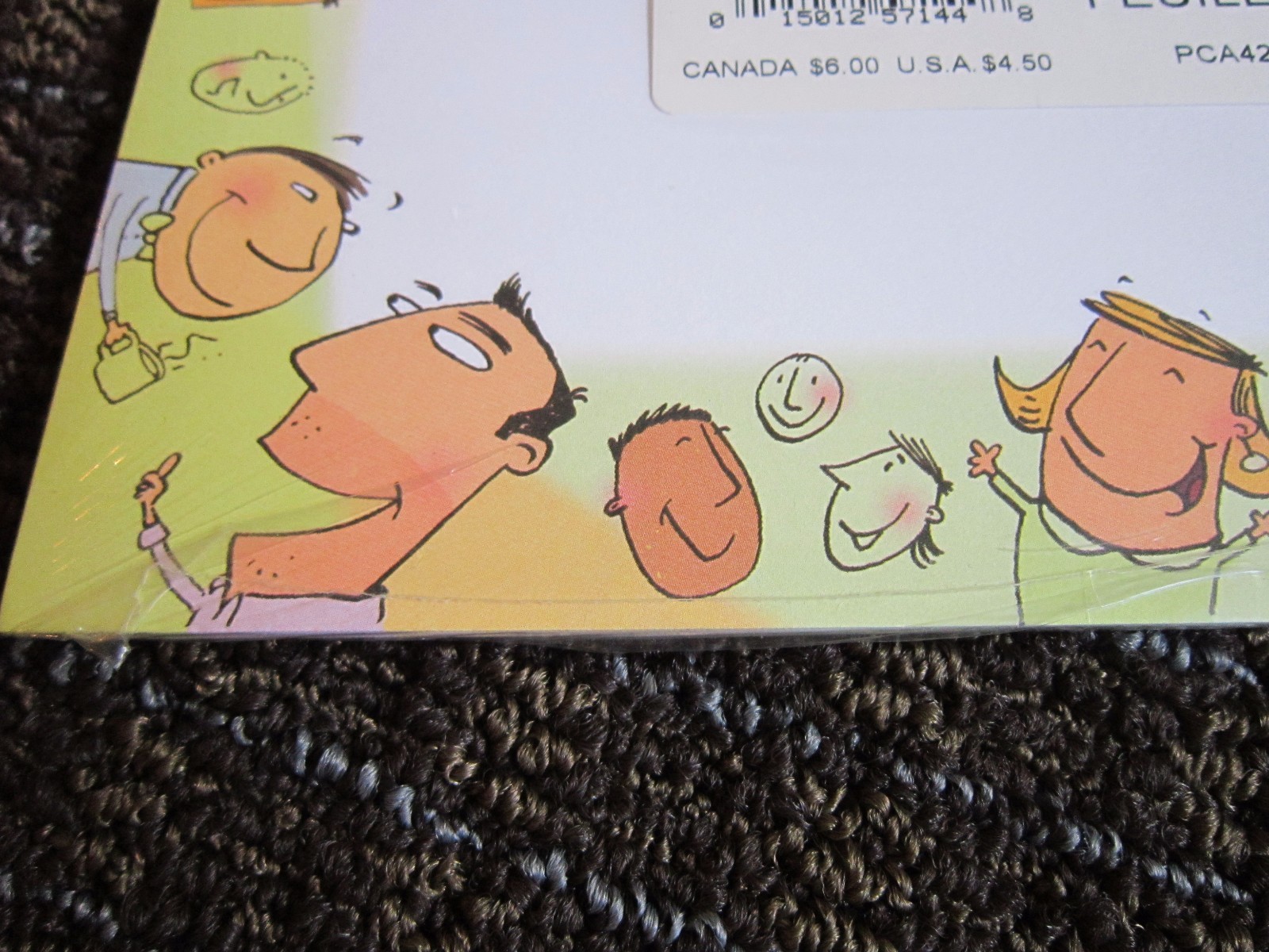 Hallmark Paper Copy Printer Stationery Comic Coffee Faces Funny People Humorous