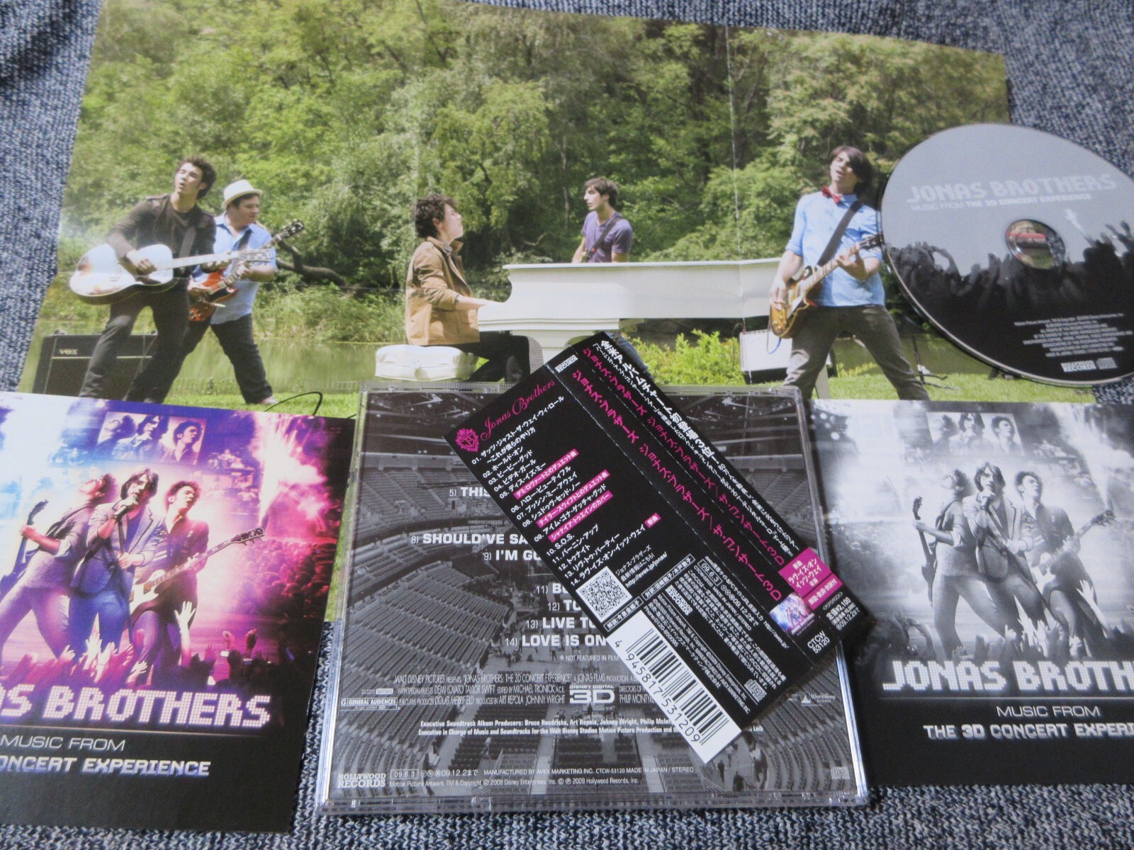 Jonas Brothers / the 3d concert experience / JAPAN LTD CD