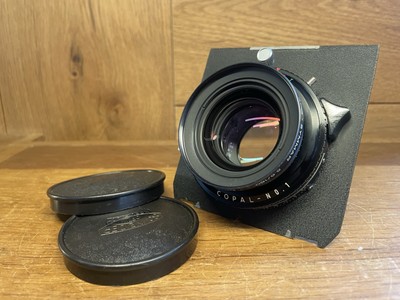シュナイダー APO-SYMMAR 180mm F5.6 MC COPAL.1 Top MINT] Schneider Kreuznach APO Symmar 180mm F5.6 MC Copal