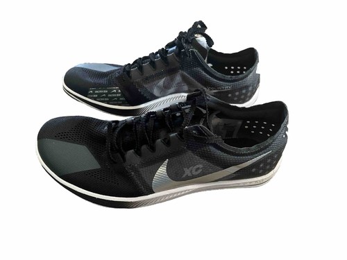 Nike ZoomX Dragonfly XC Black Metallic Silver Spikes Mens