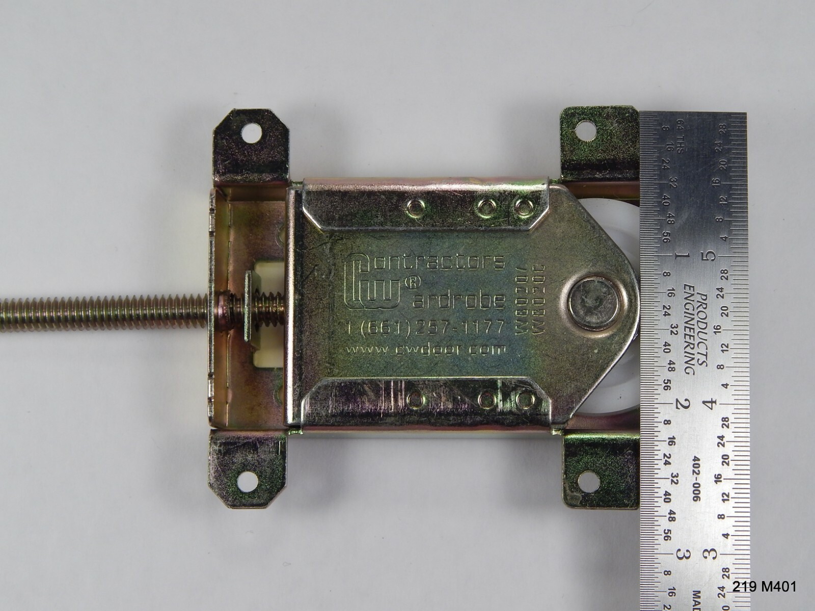 Five Nylon Wheel Contractor's Wardrobe Closet Door Track Guide Sliders W8020