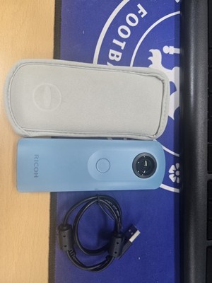 RICOH - 超美品 RICOH THETA SC Blue  M333 Amazon.com: Ricoh Theta SC2 Blue 360° Camera, Blue : Electronics