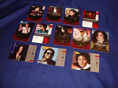 Michael Jackson 2011 Panini 6 Mint Decades Cards /& 1 Wrap 2nd