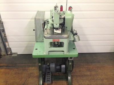 REECE  101-052-RDE-S   SEWN  ROUND  EYELET CHAINSTITCH INDUSTRIAL SEWING MACHINE