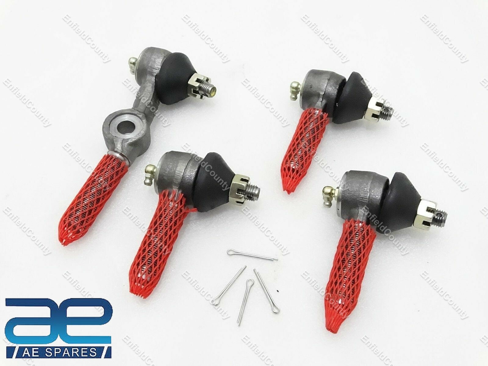 Steering Bar End Kit Set of 4 Fits For Willys CJ2A CJ3B Mahindra Jeeps RHD