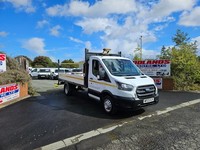 2023 ON 23 PLATE FORD TRANSIT 350 LEADER TDCI RWD LWB DROPSIDE PICK UP ULEZ FREE