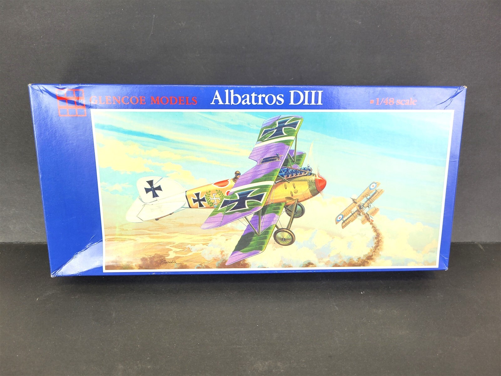 Qm037 絶版 1989's vtg Glencoe Models 1:48 Albatros DIII Qm037 絶版 1989's vtg Glencoe Models 1:48 Albatros DIII