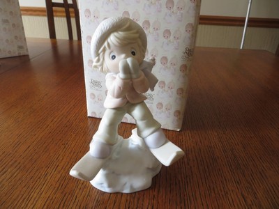 Precious Moments Figurine ''It's So Uplifting To Have A Friend Like You'' 1992