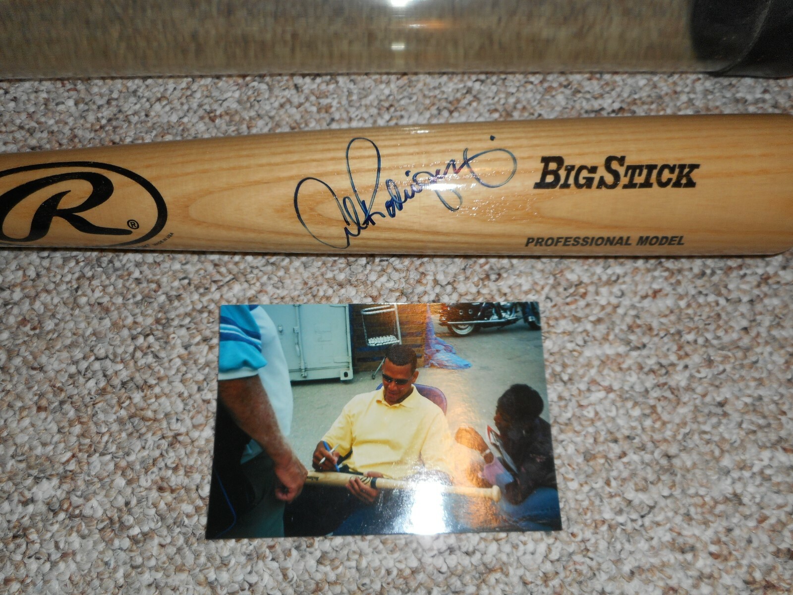 Alex Rodriguez Autographed Rawlings Big Stick Baseball Bat