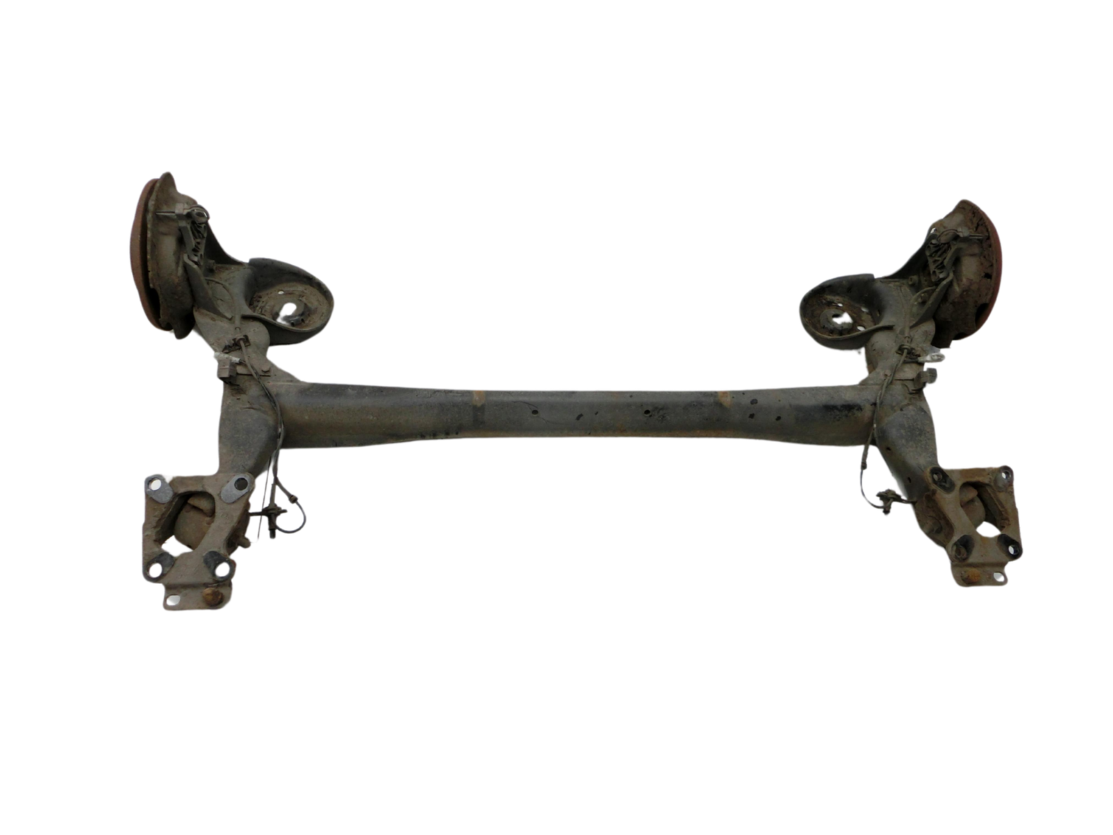 Peugeot Partner II 08-12 Kasten Hinterachse Achse m. Scheibenbremse  - Bild 1