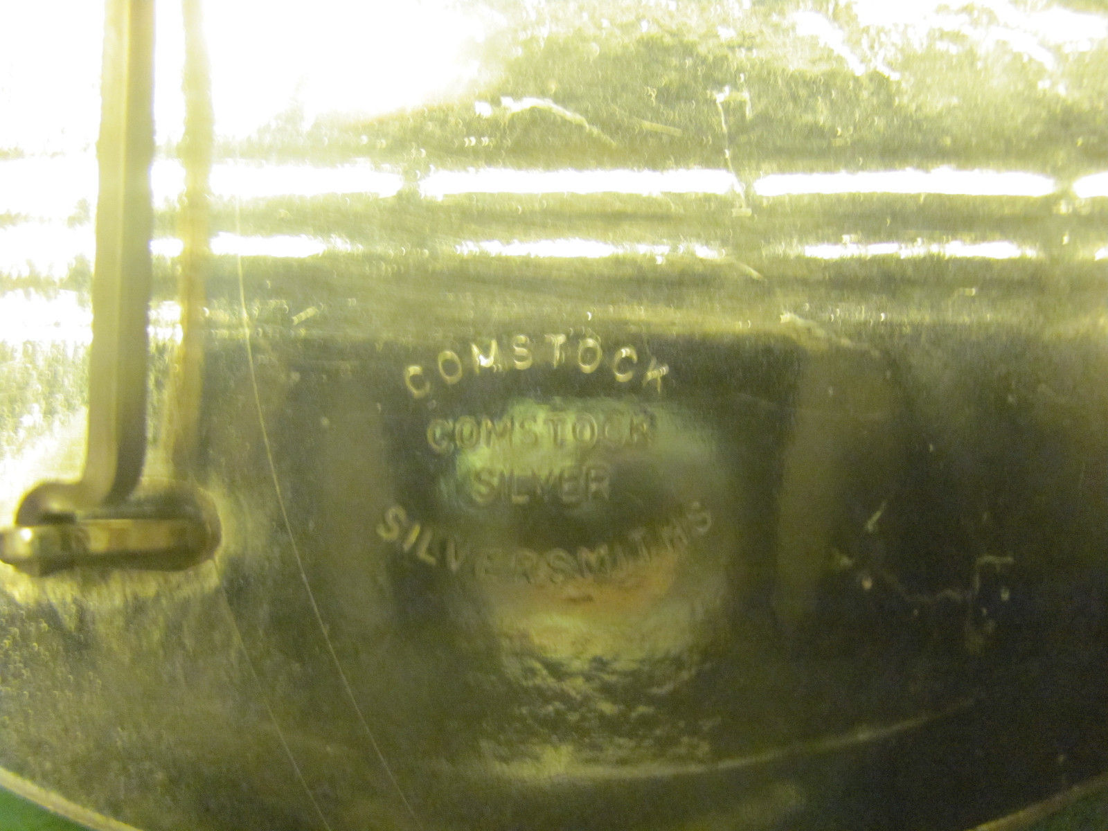 VINTAGE COMSTOCK SILVER, SILVERSMITH BELT BUCKLE( MOVILLE L.B.R. 1ST.1978.)