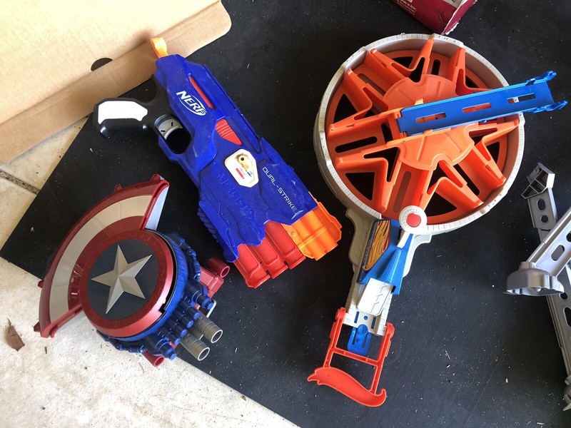 hot wheels nerf gun
