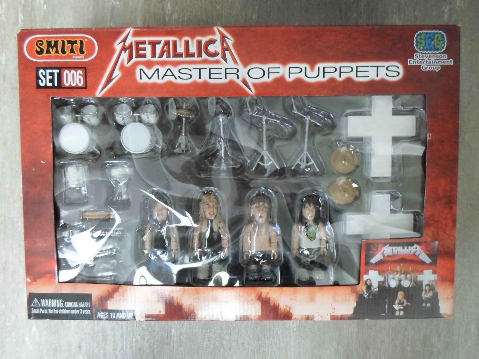 metallica master of puppets smiti figure playset