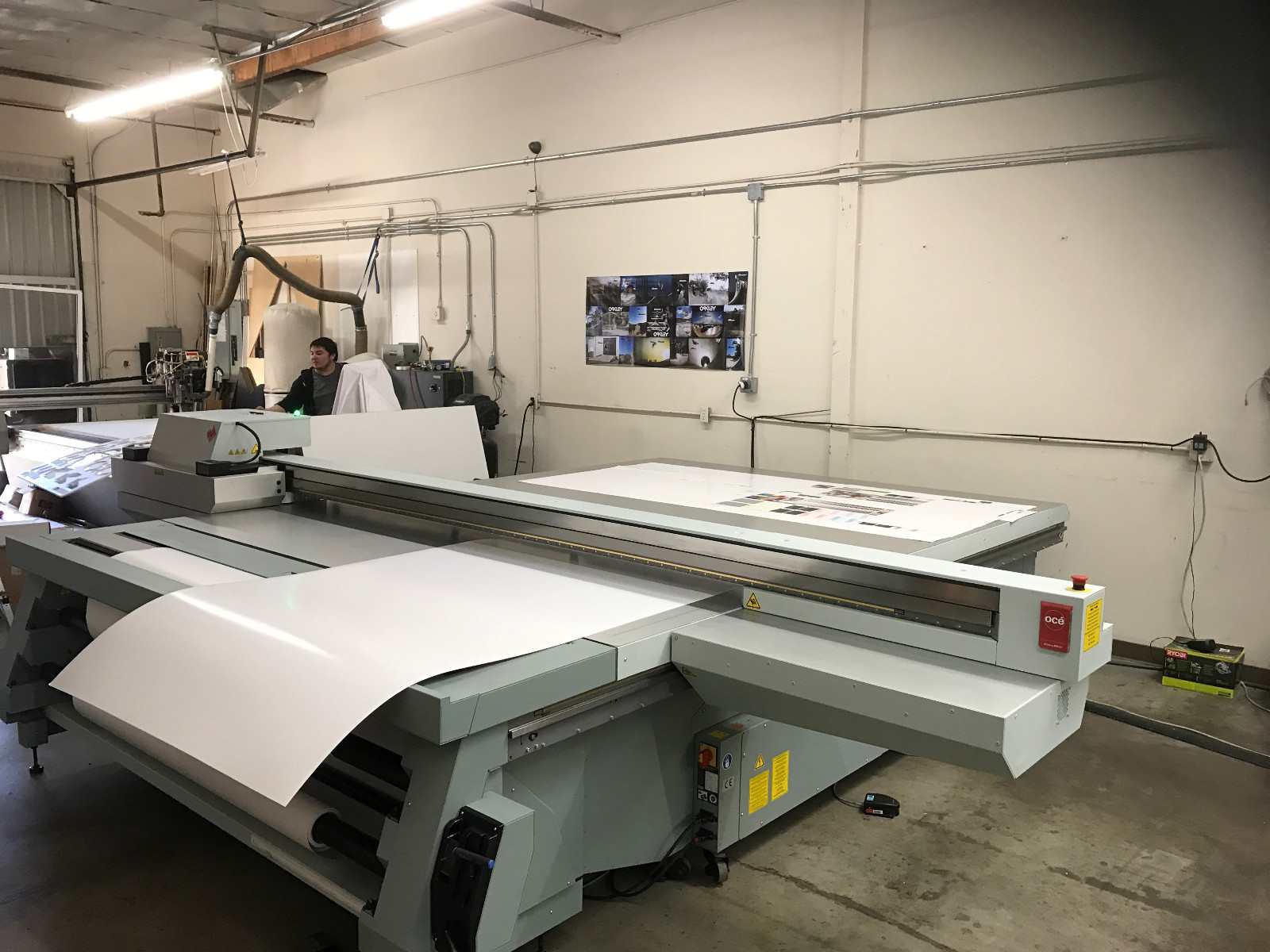 Canon OCE Arizona 660XT - LED UV Flatbed Printer Excellent Condition