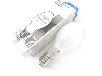 NEW Philips H38JA-100/DX Mogul 100 Watt Bulb HID Mercury Vapor Lamp ANSI H38 NOS