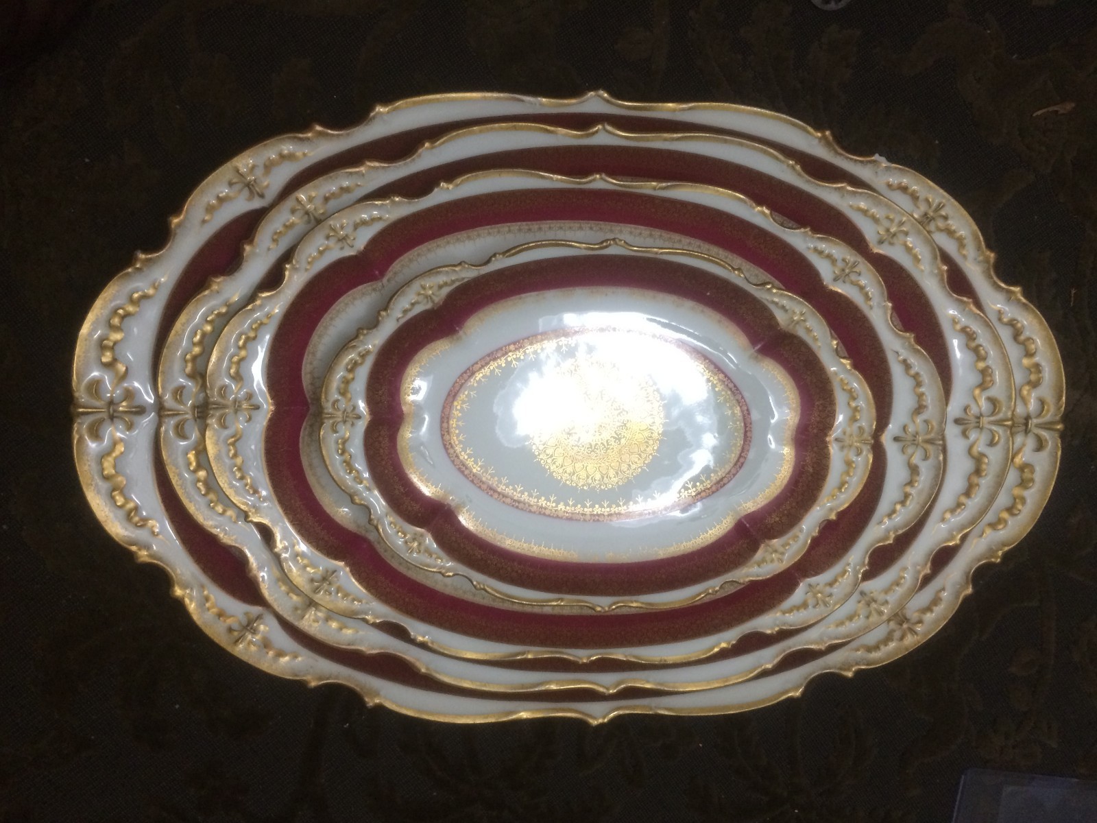 Haviland Limoges Charles Field - Gda - Serving Platters - Pattern Chf 275