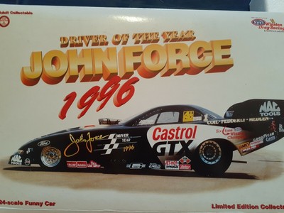 john force superman diecast