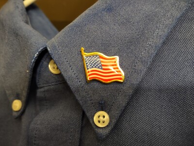 American Flag Lapel/Brooch Pin