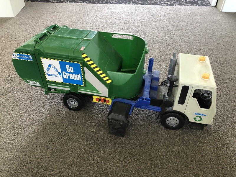 tonka rubbish truck