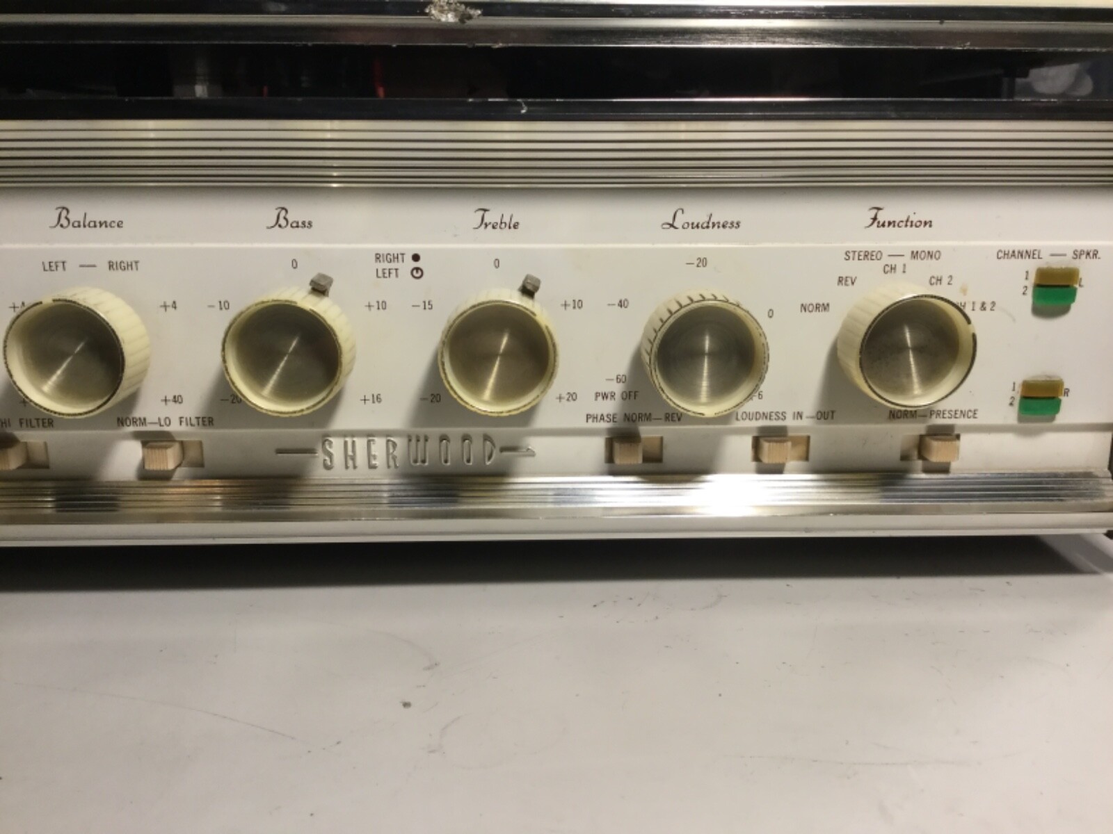 Sherwood S-5000 II tube amp and Sherwood S-3300 solid state tuner from the early