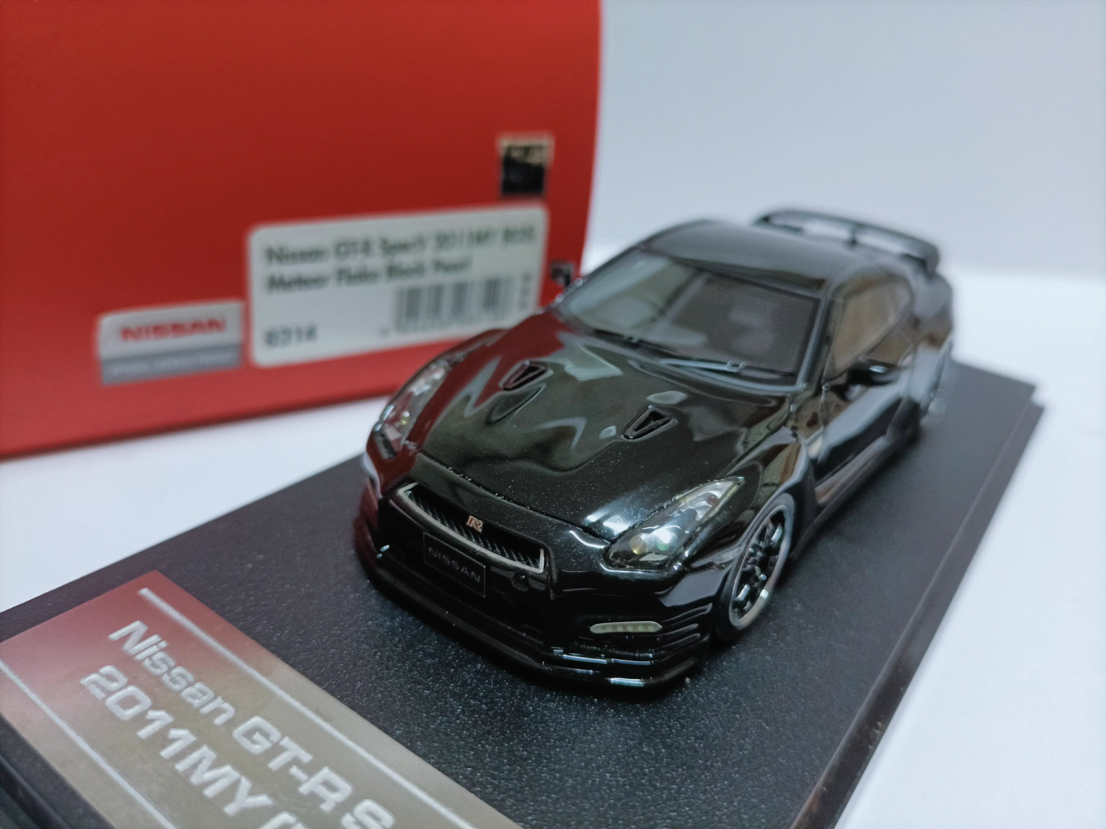 hpi 1/43 Nissan GT-R R35 SpecV 2011 Black | eBay