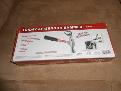 Friday Afternoon Hammer by Totes  Includes Built In Bottle Opener Lot of 6 New