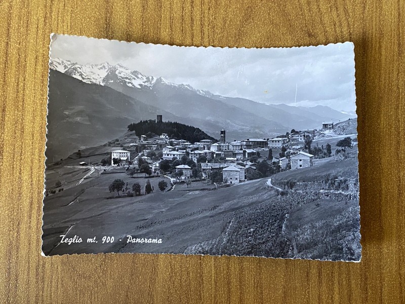 Carte Postale Teglio Panorama - Neuve 1963 Bc