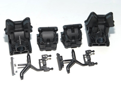 ASC80950 TEAM ASSOCIATED RC8B4.1E BUGGY FRONT REAR DIFF GEAR BOX BULKHEADS