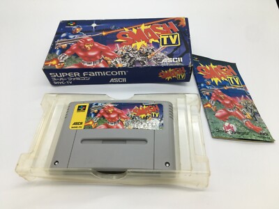 Nintendo superファミコンカセット14個セット【箱無し、バラ売り×】 Smash TV Super Famicom Nintendo Video Games Japan SNES
