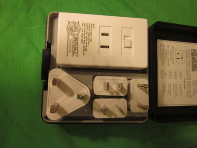 Rival Travel Club Dual Converter / Adaptor Plug Set No. TC661