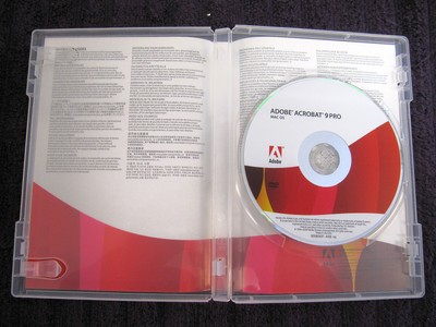 Adobe Acrobat 9 Professional for Macintosh - Genuine - P/N# 90086960