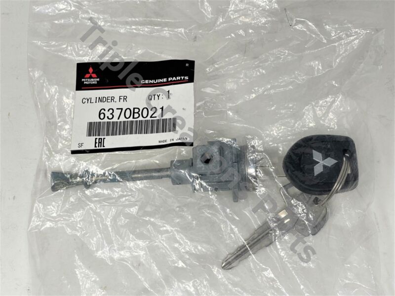 6370b021 Mitsubishi Lancer Outlander Oem Genuine Front Door Cylinder Lock Key Lh
