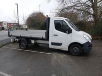 RENAULT MASTER TIPPER 2.3 ML35DCI MWB 11FT BED MOT 01/2027 ALUMINIUM BED NO VAT