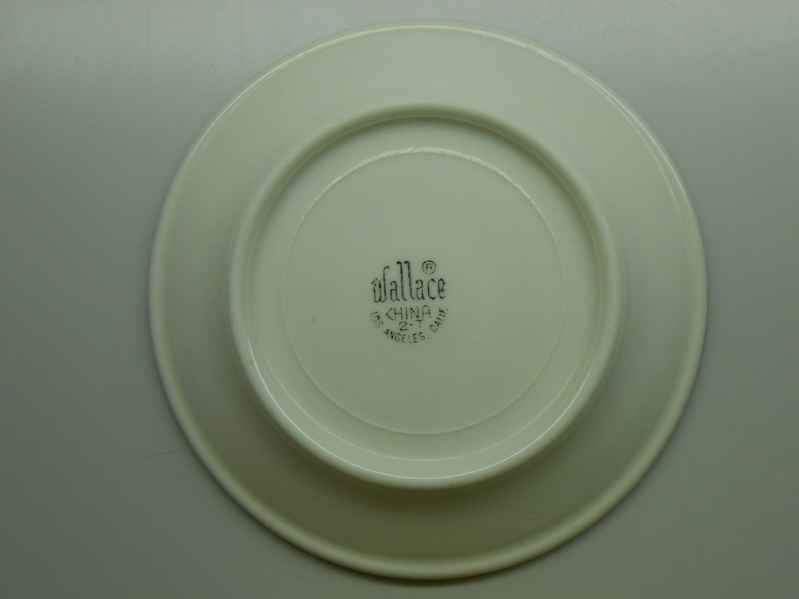 Vintage Wallace China Restaurant Ware - Bread Plate - Yellow Black - 10 Avail.