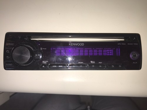 Kenwood KDC-152 MP3/Aux/CD In Dash Stereo