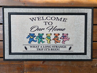Grateful Dead Dancing Bears Doormat