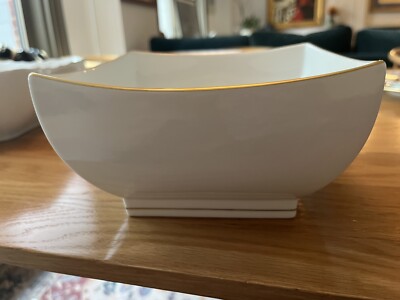 Herend Platinum Edge Large Serving Bowl