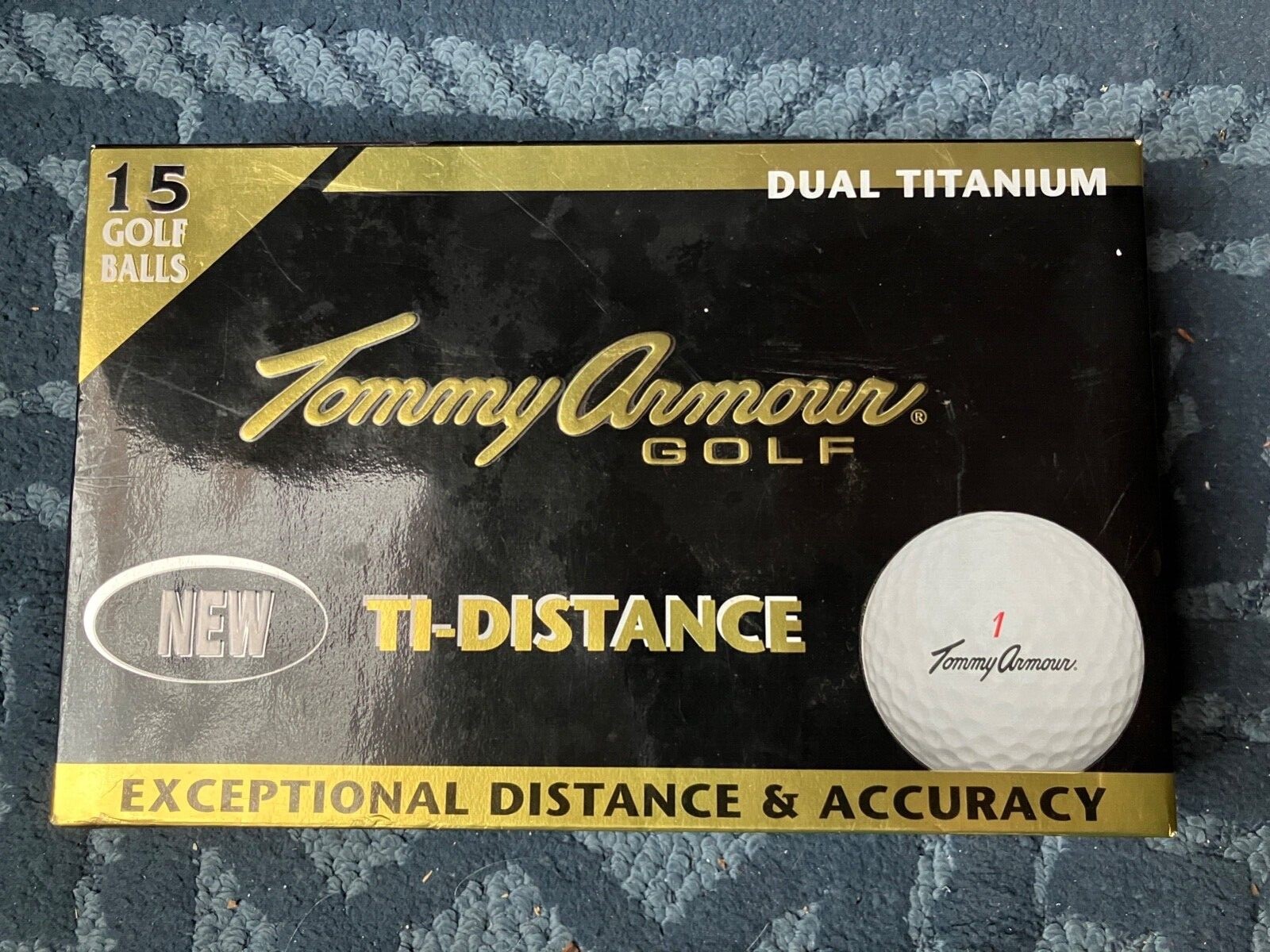 Tommy Armour Golf TI-Distance Dual Titanium 15 balls- brand
